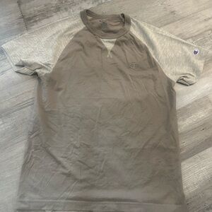 Champion Men's Two-Tone Gray T-Shirt